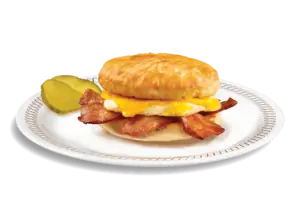 BACON, EGG & CHEESE BISCUIT