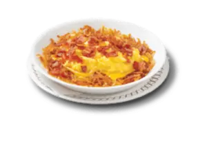 BACON EGG & CHEESE HASHBROWN BOWL