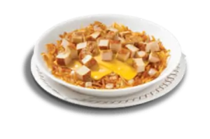CHICKEN MELT HASHBROWN BOWL