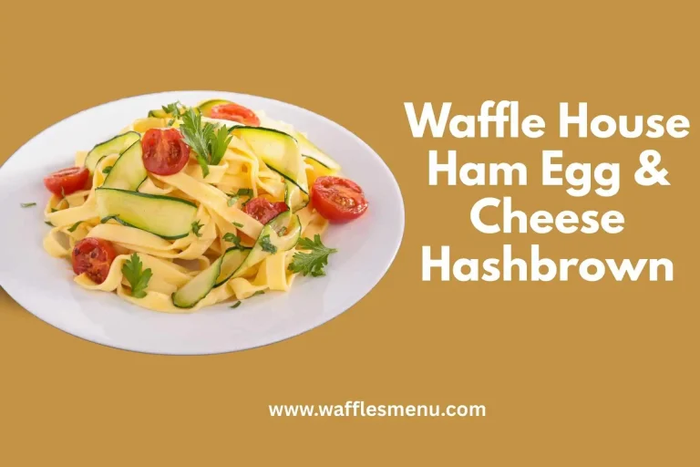 Ham Egg Cheese Hashbrown