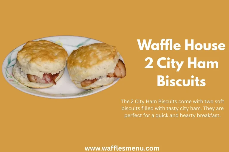 2 City Ham Biscuits