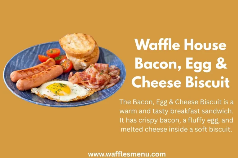 Bacon, Egg and Cheese Biscuit