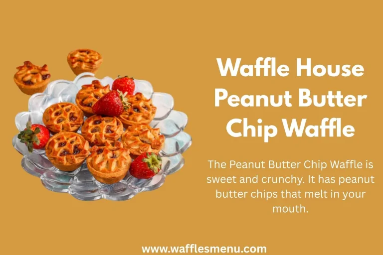 Peanut Butter Chip Waffle