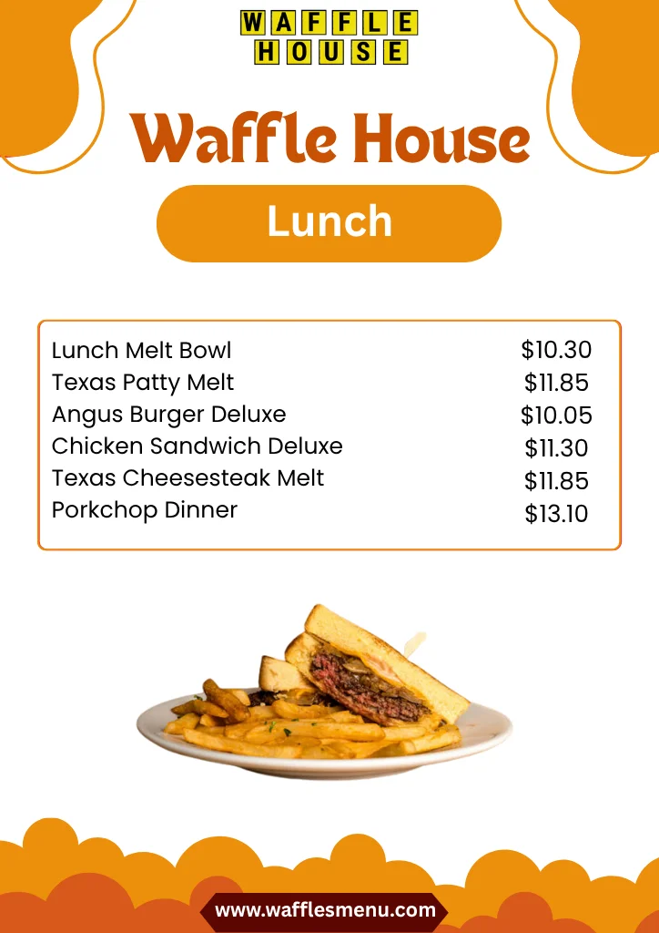 Waffle House lunch