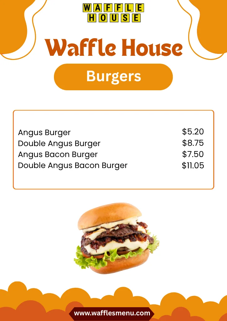 Waffle House Burger