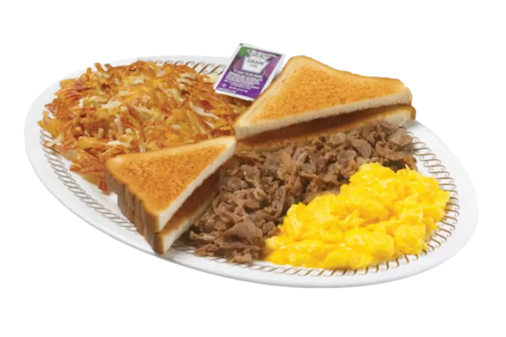 CHEESESTEAK & EGGS BREAKFAST