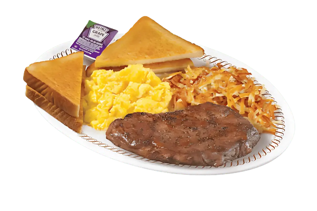 DELMONICO STEAK & EGGS