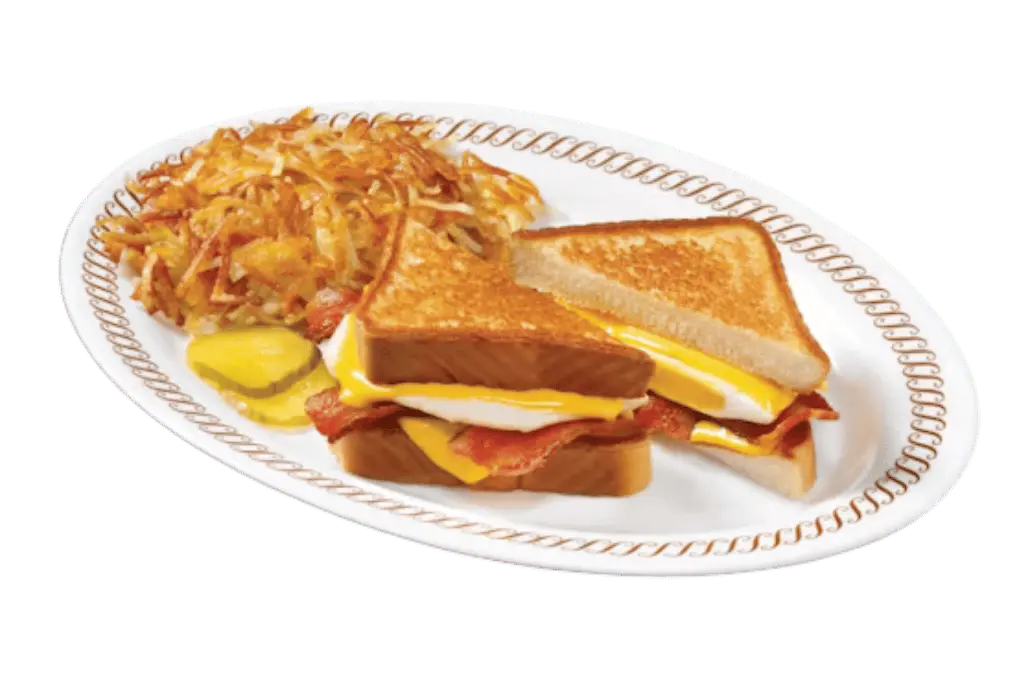 TEXAS BREAKFAST with HASHBROWNS